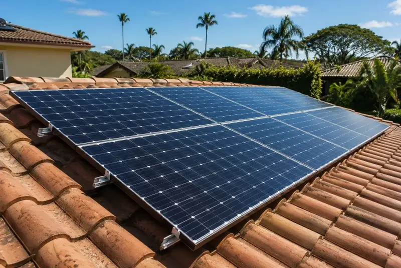 Installation de panneaux solaires à Petit-Mars
